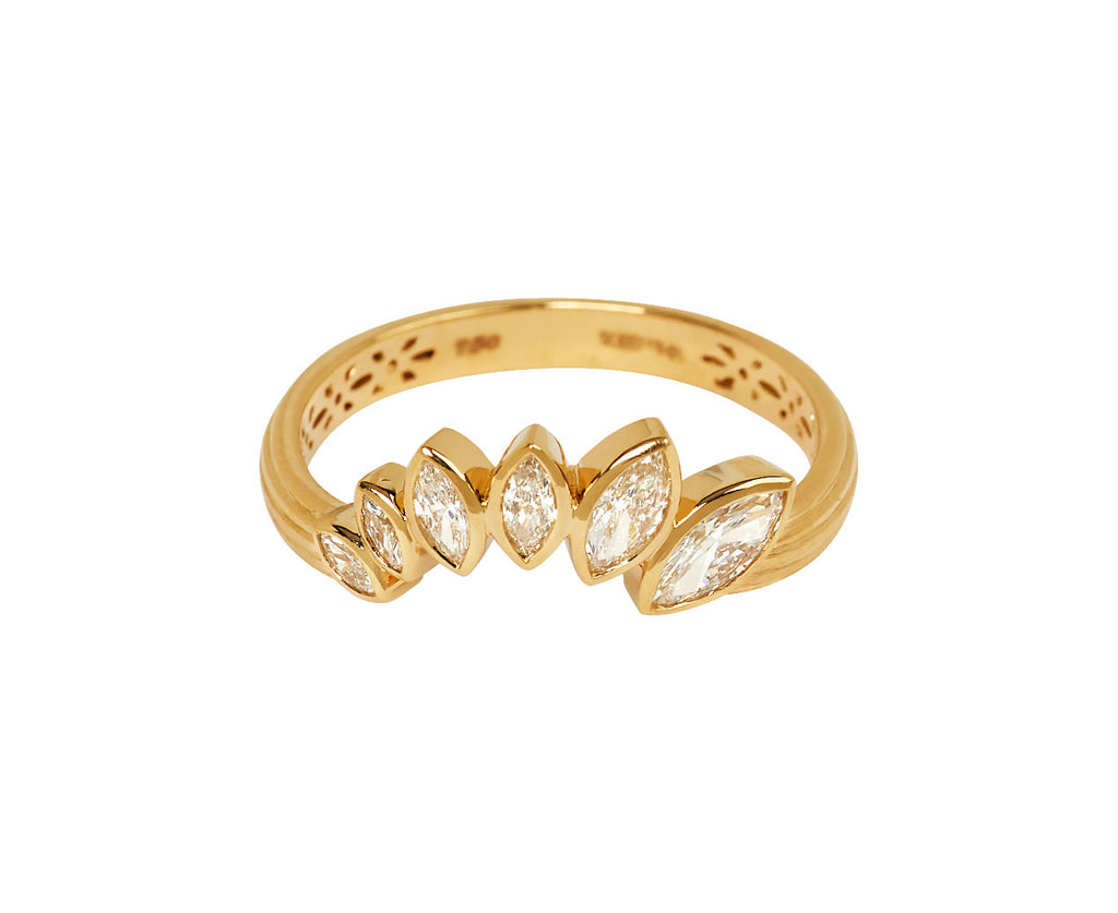 Graduating Diamond Petal Ring - TWISTonline 