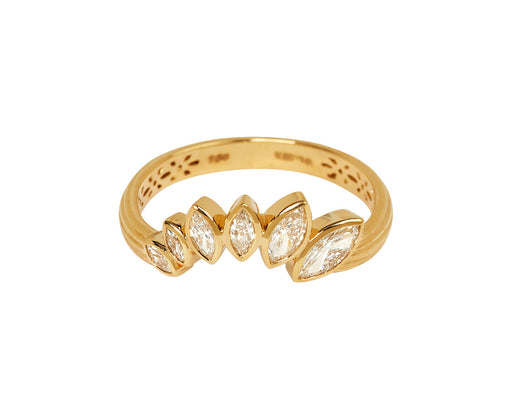 Graduating Diamond Petal Ring - TWISTonline 