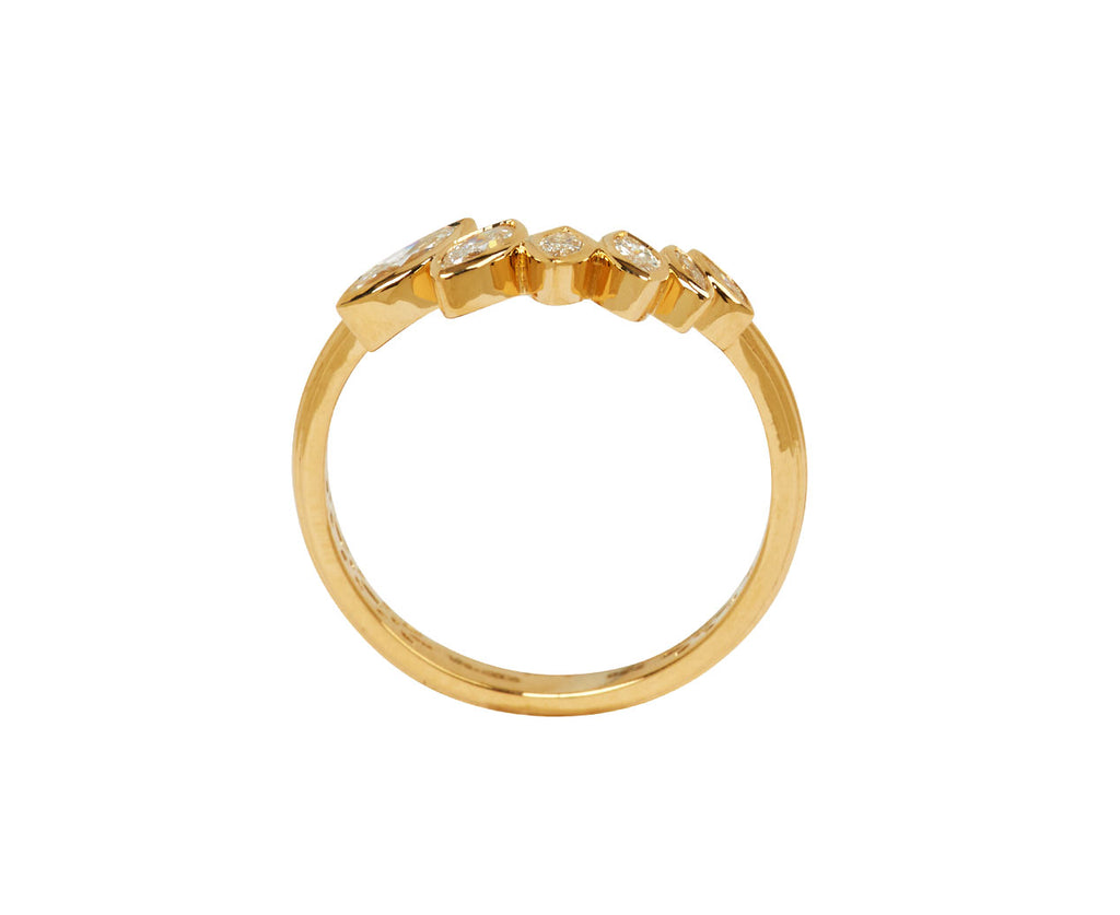 Graduating Diamond Petal Ring - TWISTonline 