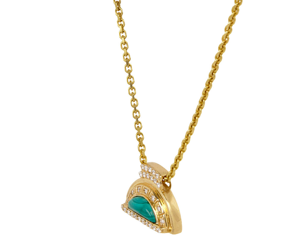 Malachite Alba Inlay Necklace