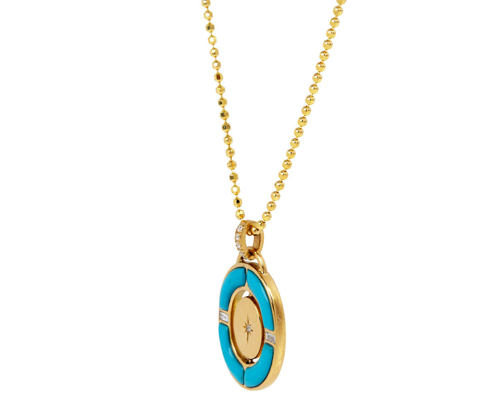 Turquoise Capri Inlay Necklace