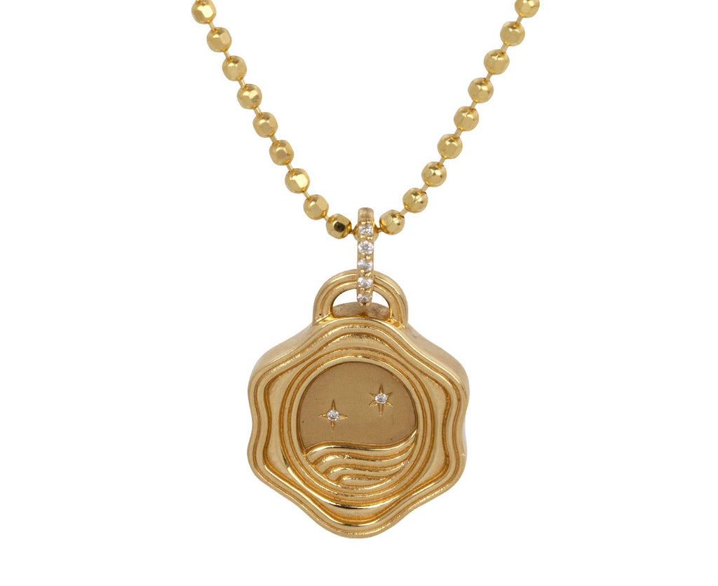 Mini Mermaid Money Pendant Necklace