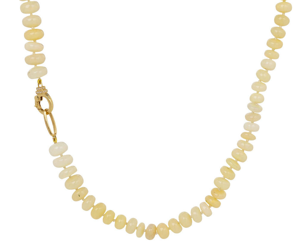 Yellow Opal Beaded Limoncello Necklace