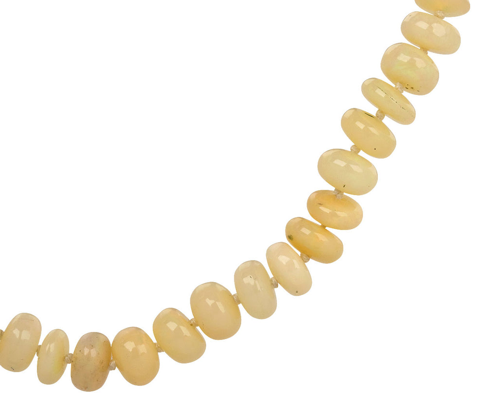 Yellow Opal Beaded Limoncello Necklace