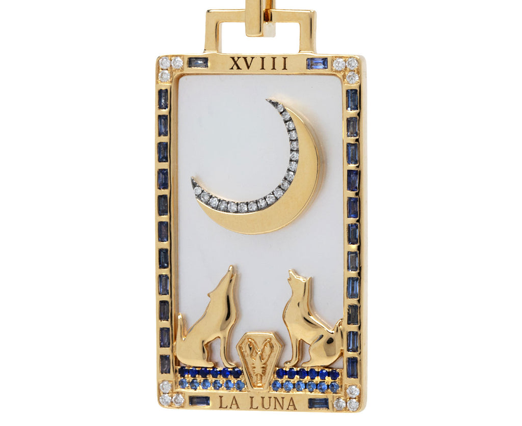 La Luna Piccola Tarot Card Necklace