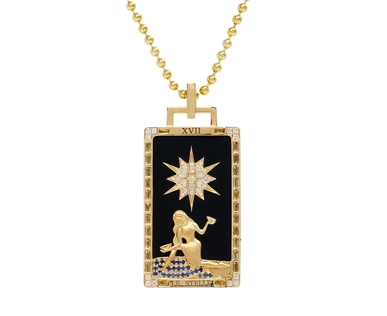 Tarot Card Necklace | Spiritual Jewelry