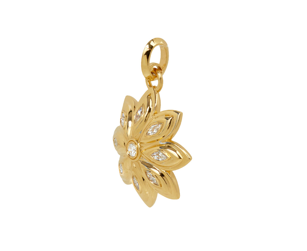 Sorellina Diamond Bloom Pendant ONLY - angled
