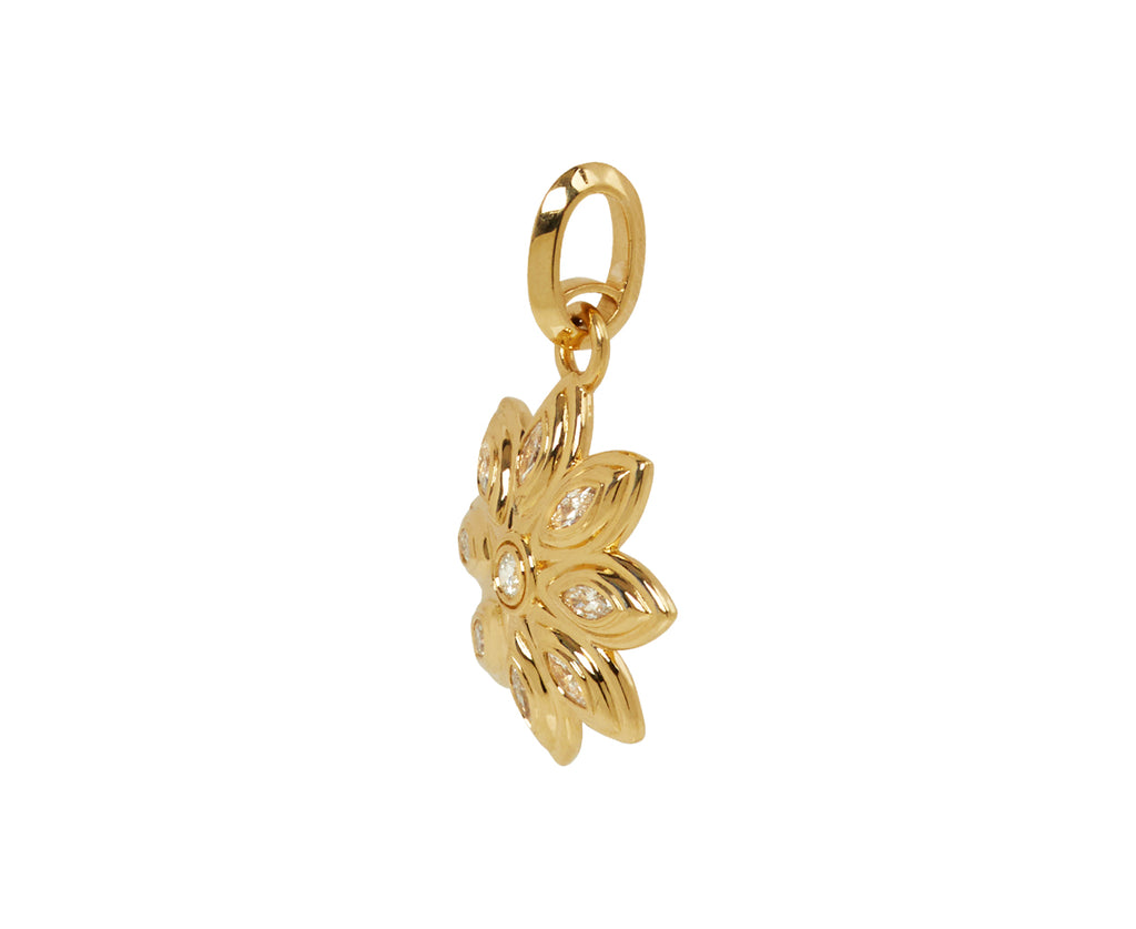 Sorellina Mini Diamond Bloom Pendant ONLY - angled