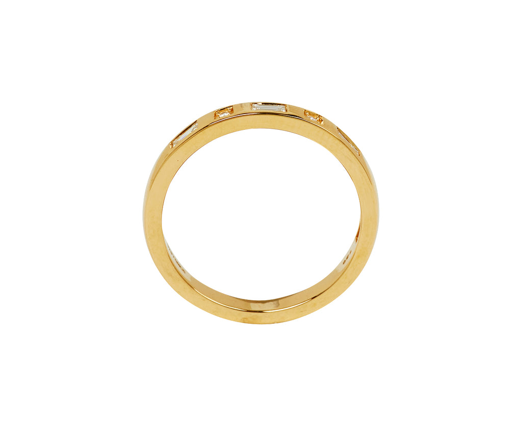 Baguette Diamond Tarot Stacking Ring - TWISTonline 