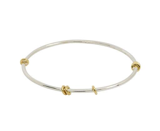 Silver Kini Bangle Bracelet