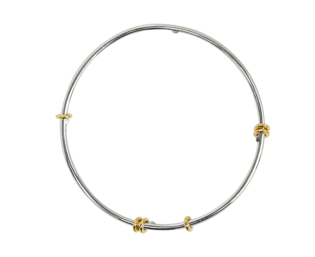 Silver Kini Bangle Bracelet
