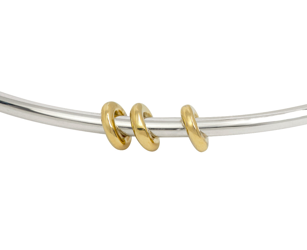 Silver Kini Bangle Bracelet