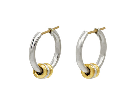 Silver Ara SG Hoop Earrings