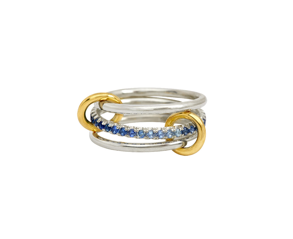 Ombré Blue Sapphire Tigris Ring