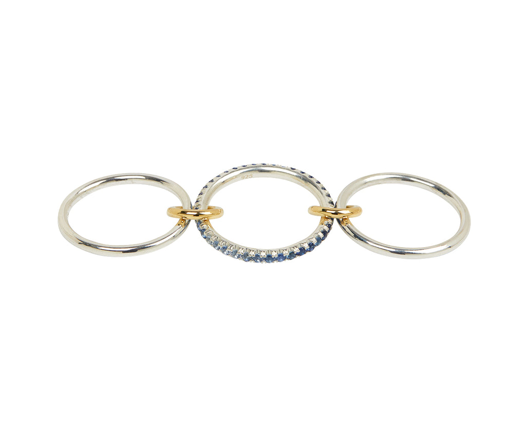 Ombré Blue Sapphire Tigris Ring