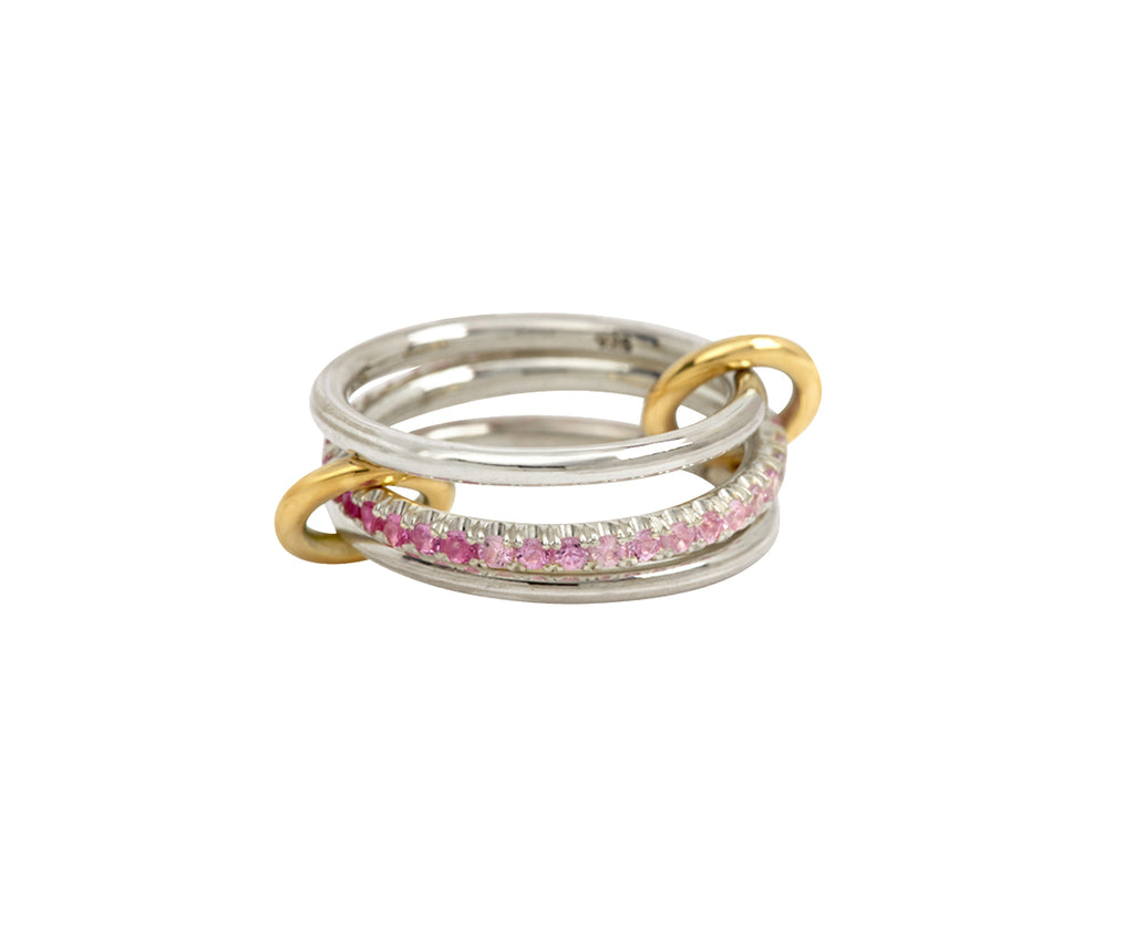 Ombre Pink Sapphire Tigris SG Ring