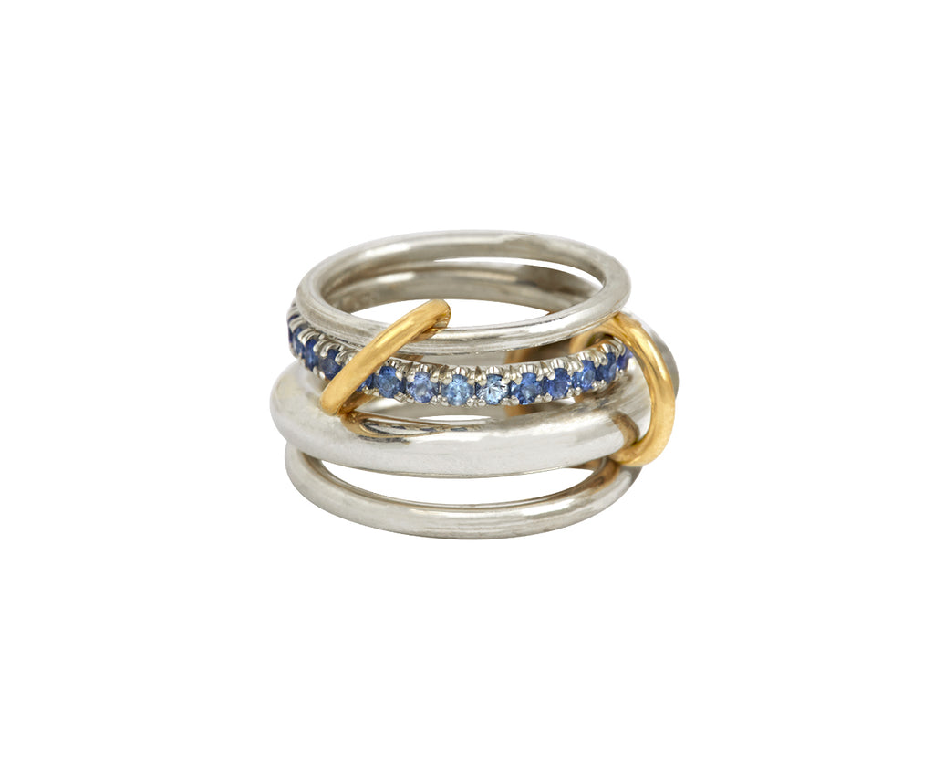 Ombré Blue Sapphire Janssen Ring