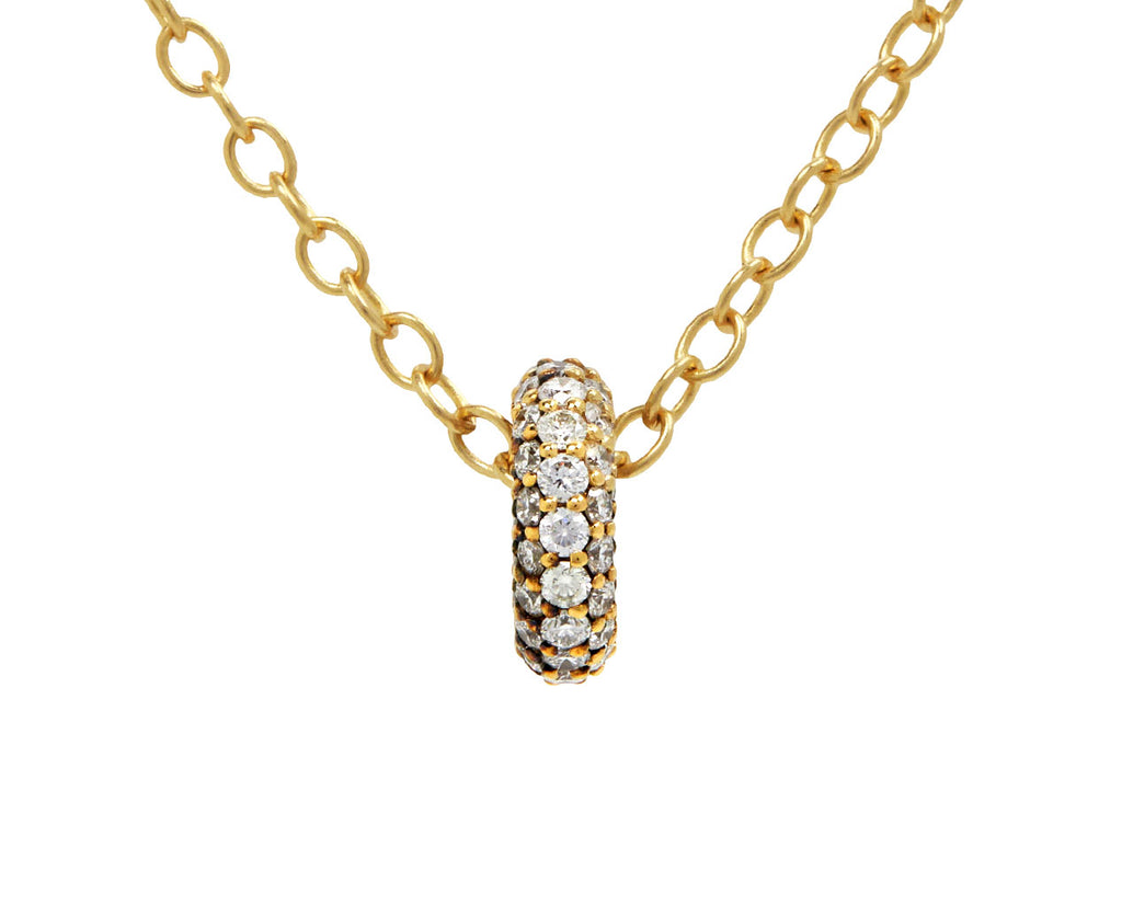 Pavé Diamond Mini Nebula Pendant Necklace
