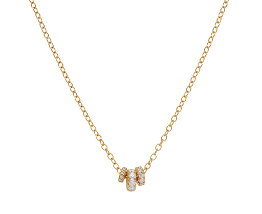 Pavé Diamond Vesta Pendant Necklace