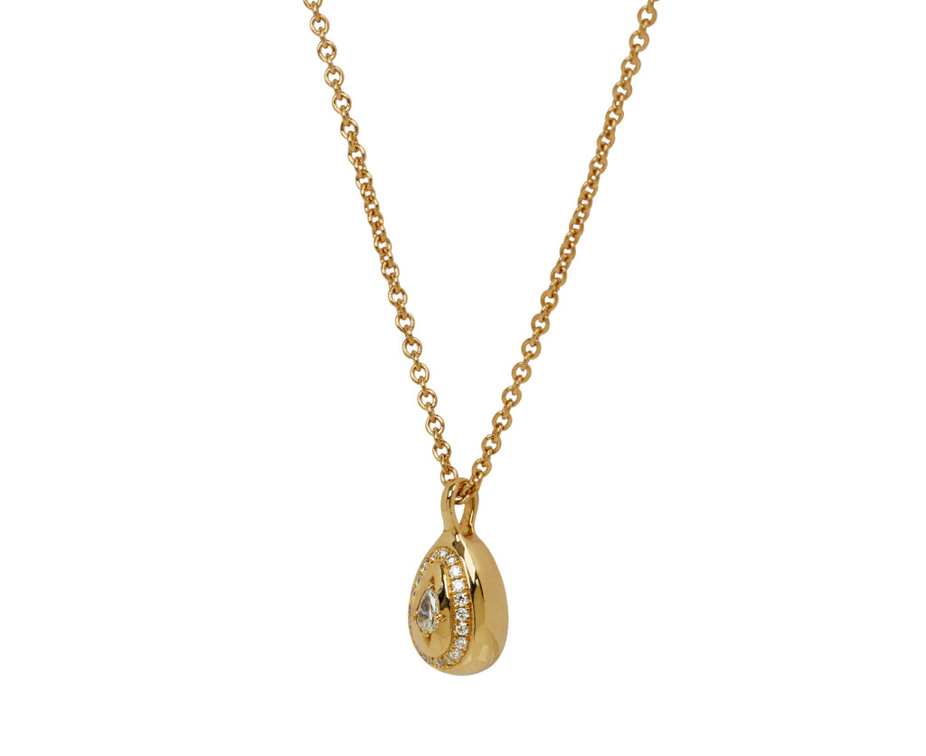 Cosmic Egg Petite Diamond Pendant Necklace