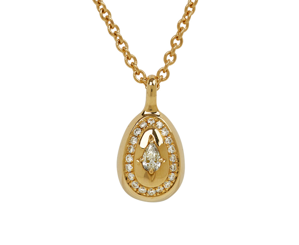 Cosmic Egg Petite Diamond Pendant Necklace