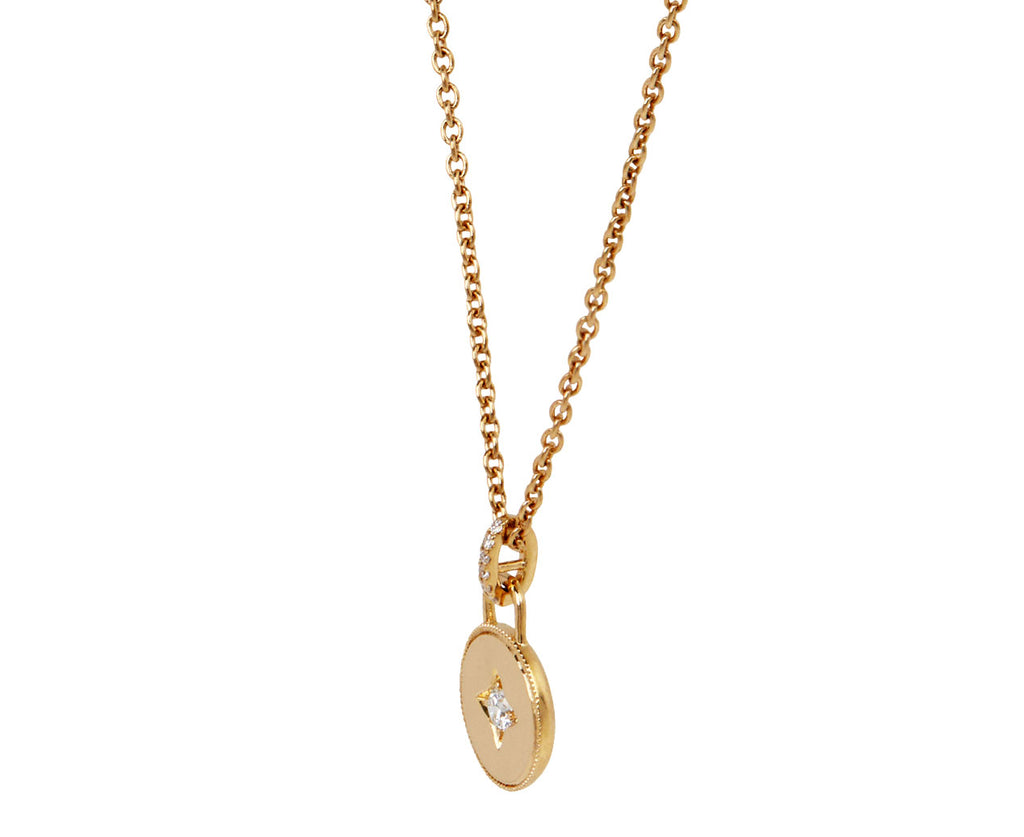 Drew Warisan Minor Diamond Pendant Necklace