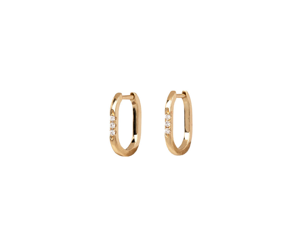 Drew Warisan Minor Diamond Drop Earrings