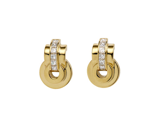 Diamond Raisina Earrings