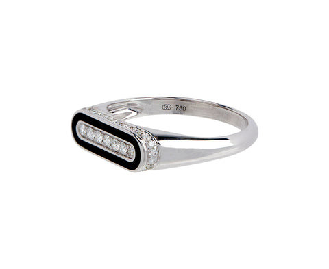 State Property Diamond Hedin Jet Black Ring Side View