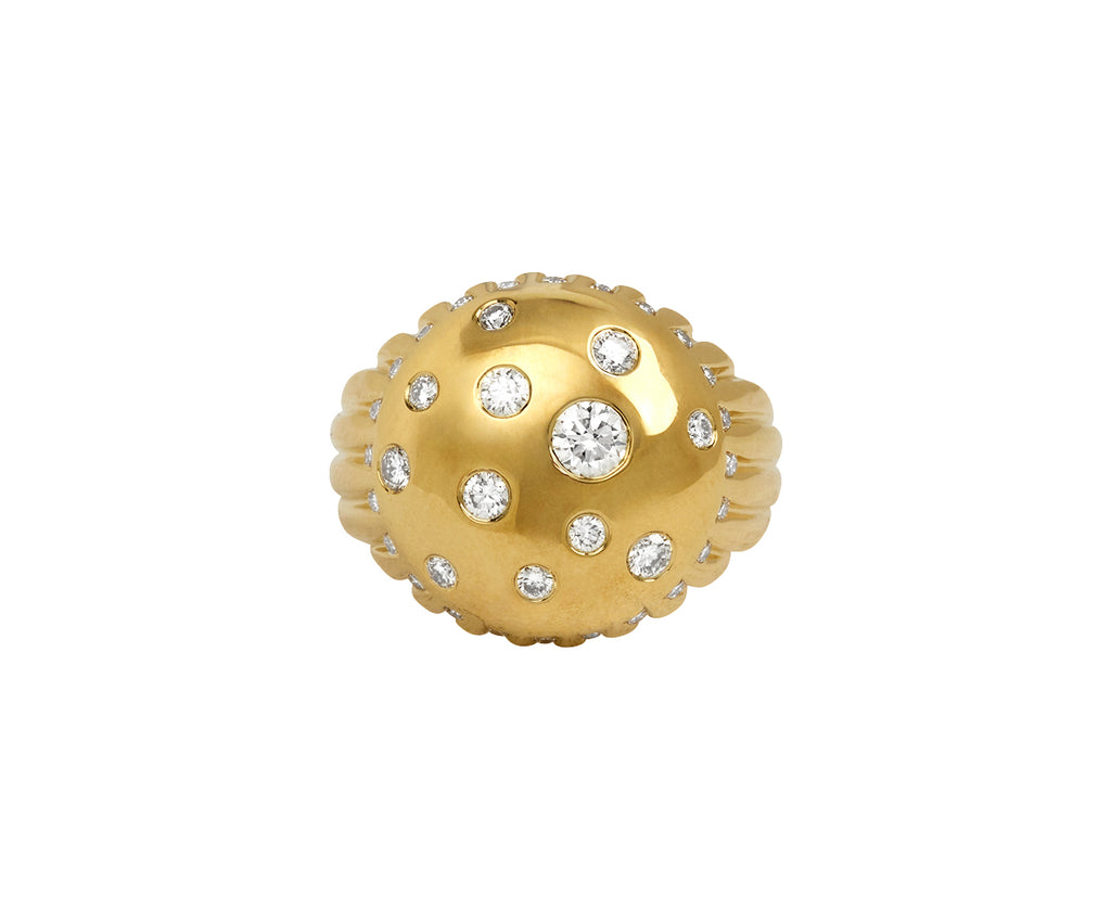 State Property Toadstool Diamond Bombé Ring