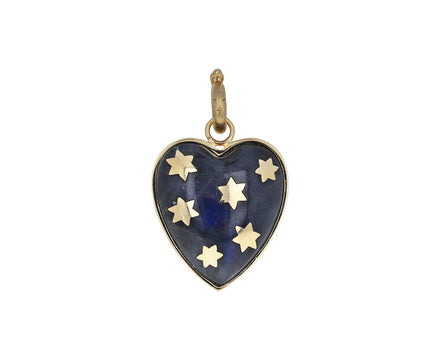 Labradorite Anna Heart Charm ONLY