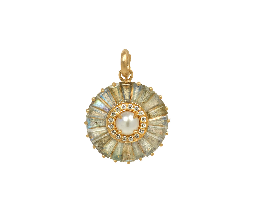 Large Labradorite Pearl Emily Charm ONLY - TWISTonline 