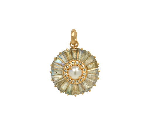 Large Labradorite Pearl Emily Charm ONLY - TWISTonline 