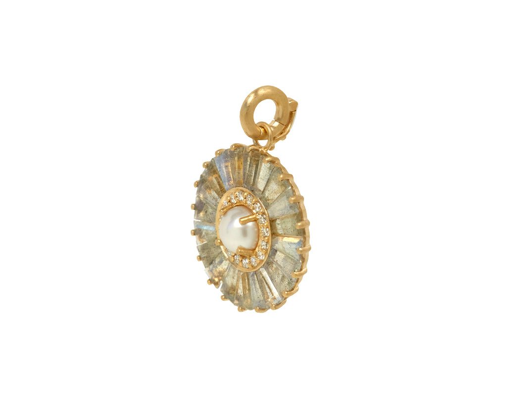 Large Labradorite Pearl Emily Charm ONLY - TWISTonline 