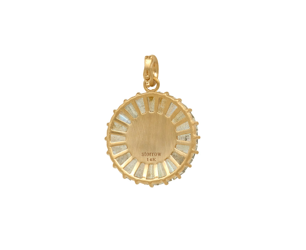 Large Labradorite Pearl Emily Charm ONLY - TWISTonline 