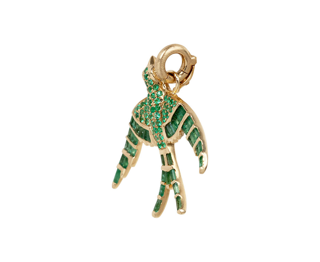 Emerald Evelyn Sparrow Charm Pendant ONLY