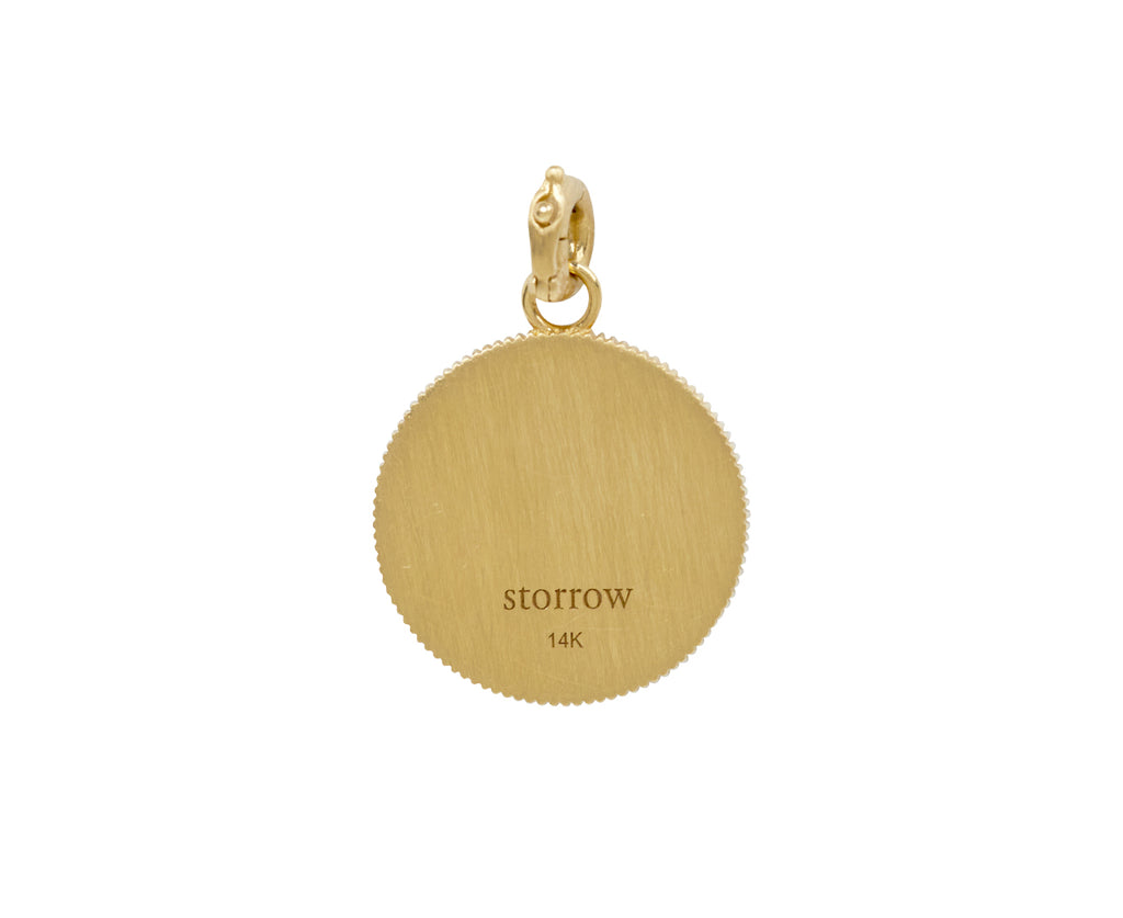 Olive Lion Medallion Pendant ONLY