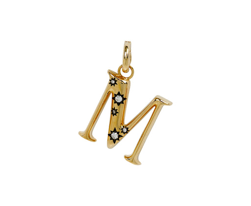 Celeste M initial Pendant ONLY