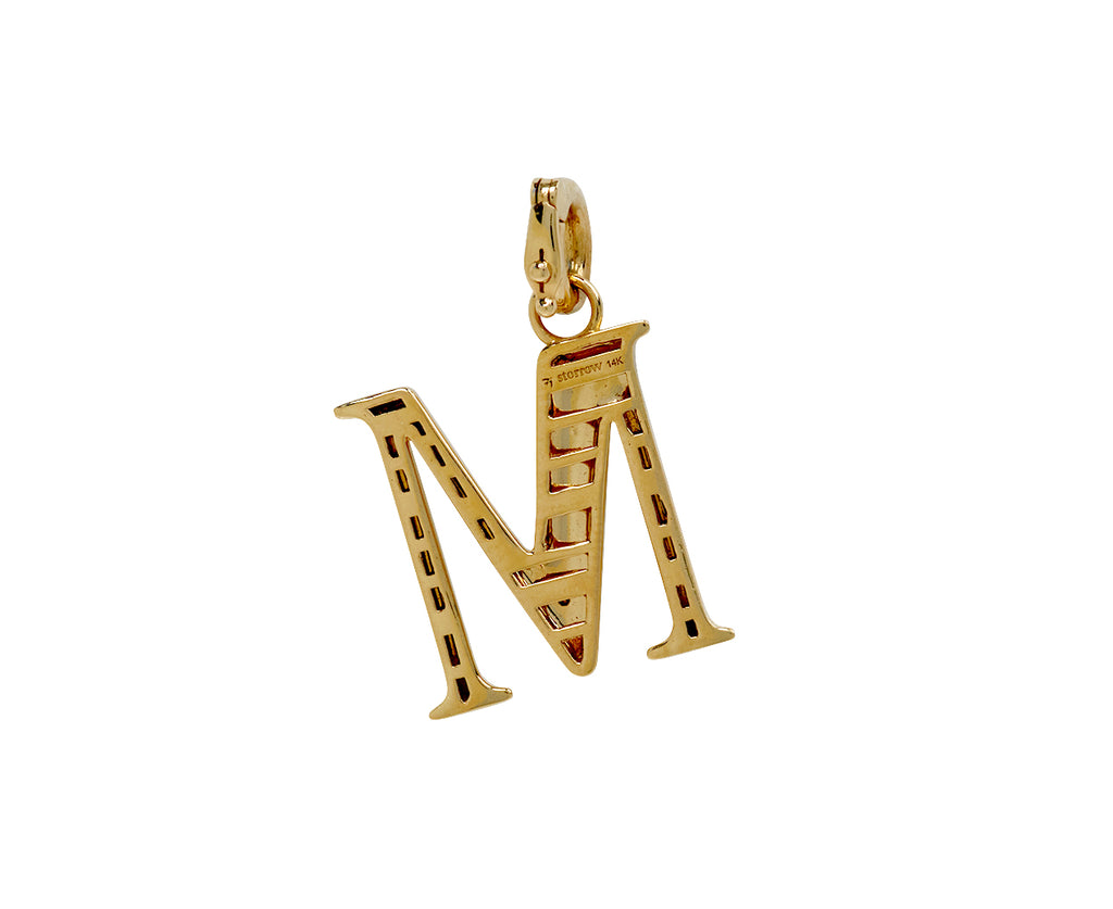 Celeste M initial Pendant ONLY