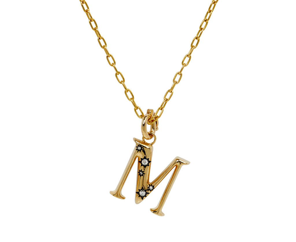 Celeste M initial Pendant ONLY