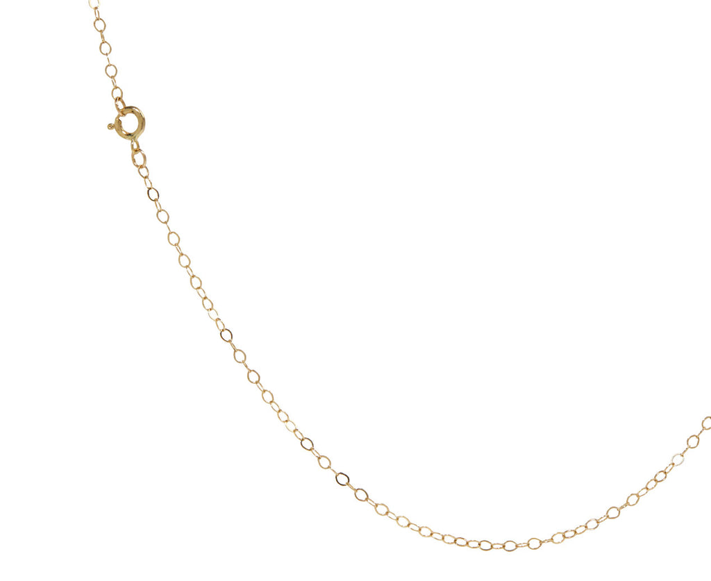 Blue Tourmaline Pendant Necklace