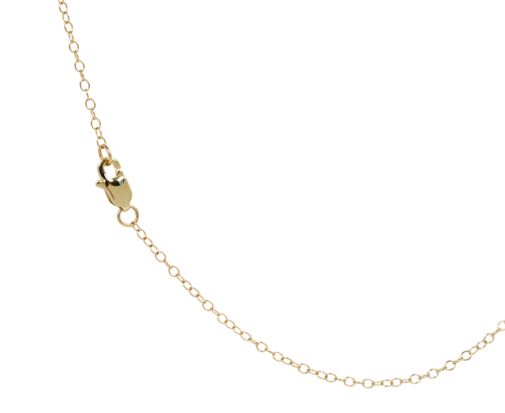 Elizabeth Street Peridot Slider Pendant Necklace - Closure