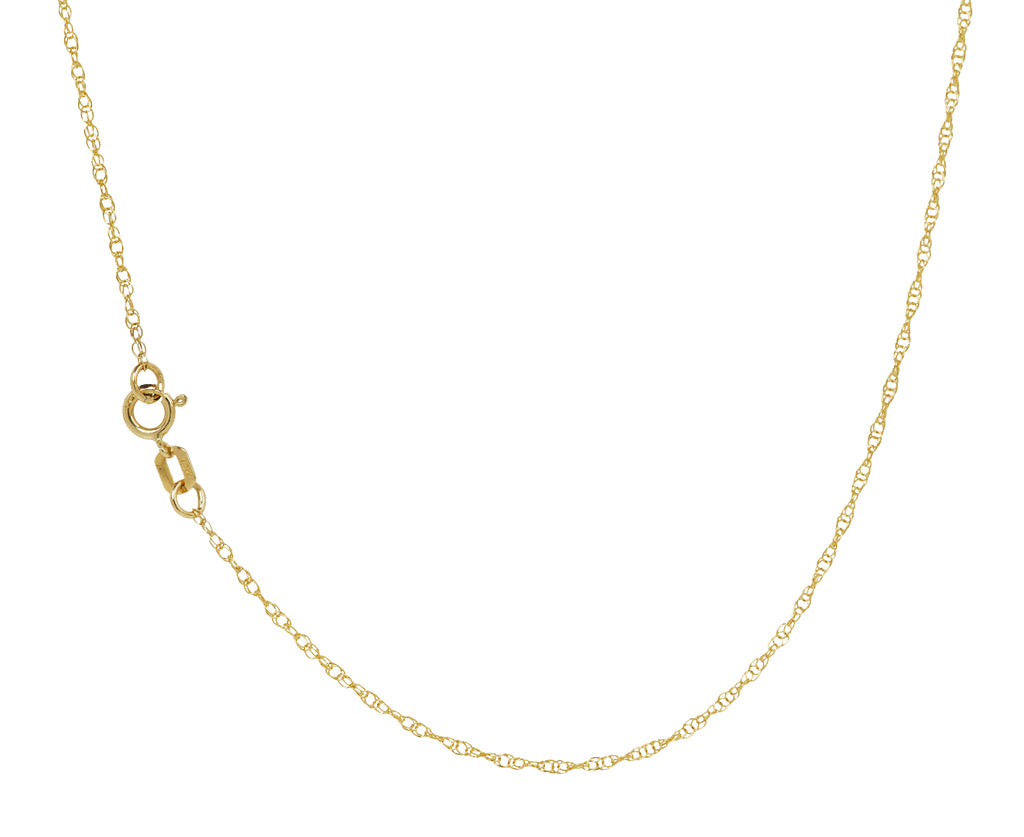 Elizabeth Street East West Tourmaline Pendant Necklace - Closure