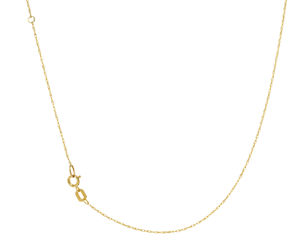 Emerald East-West Pendant Necklace
