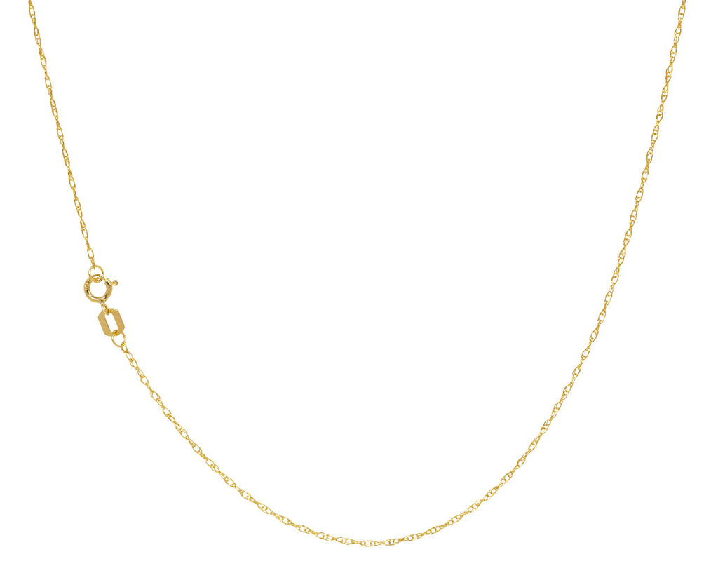 Elizabeth Street North-South Light Blue Topaz Pendant Necklace - closure