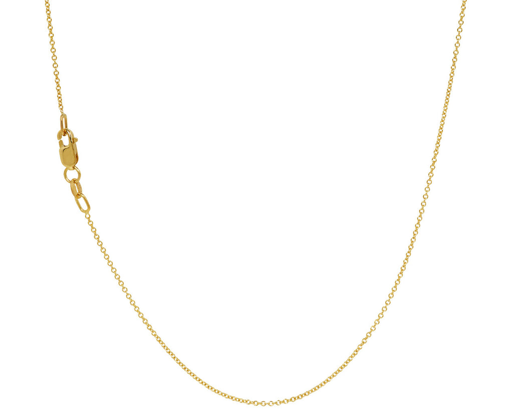 Elizabeth Street Cushion Cut Pink Sapphire Pendant Necklace - closure