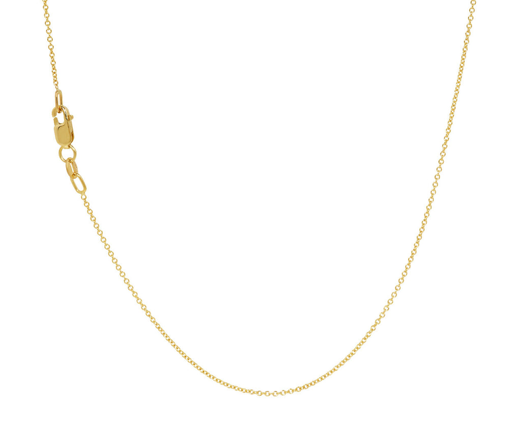 Elizabeth Street Asscher Cut Aquamarine Pendant Necklace - closure