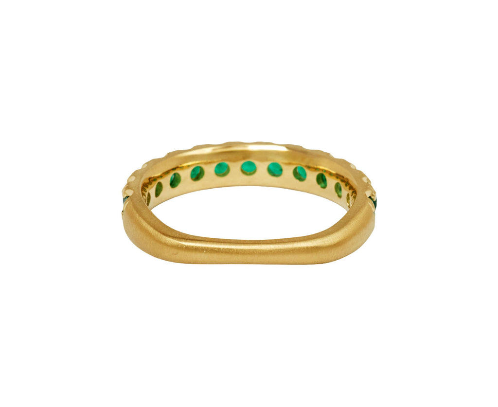 Elizabeth Street Emerald Euro Band - back view