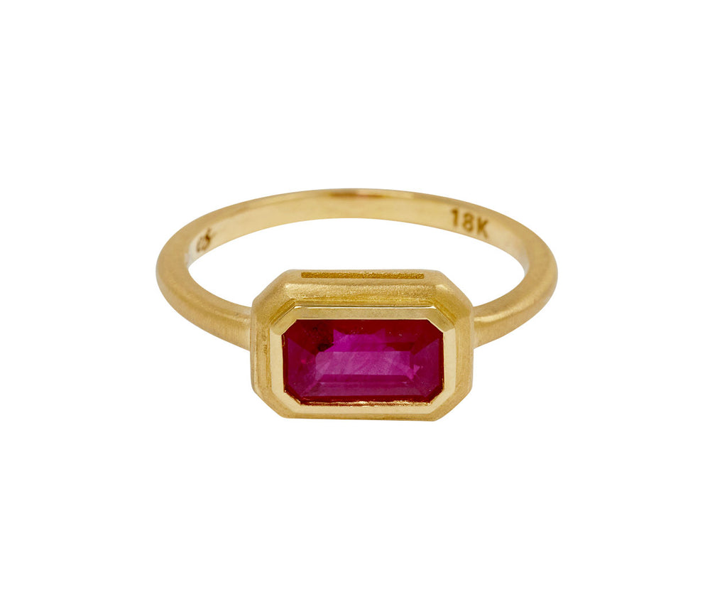 Elizabeth Street Burmese Ruby Ring
