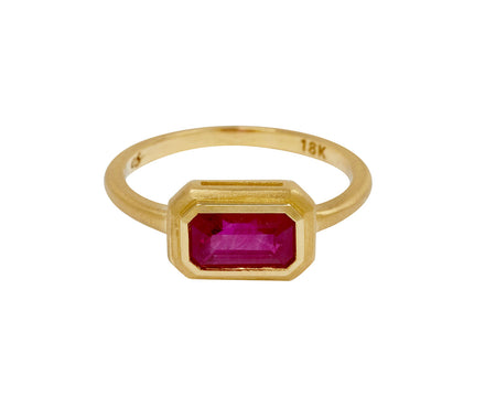 Elizabeth Street Burmese Ruby Ring